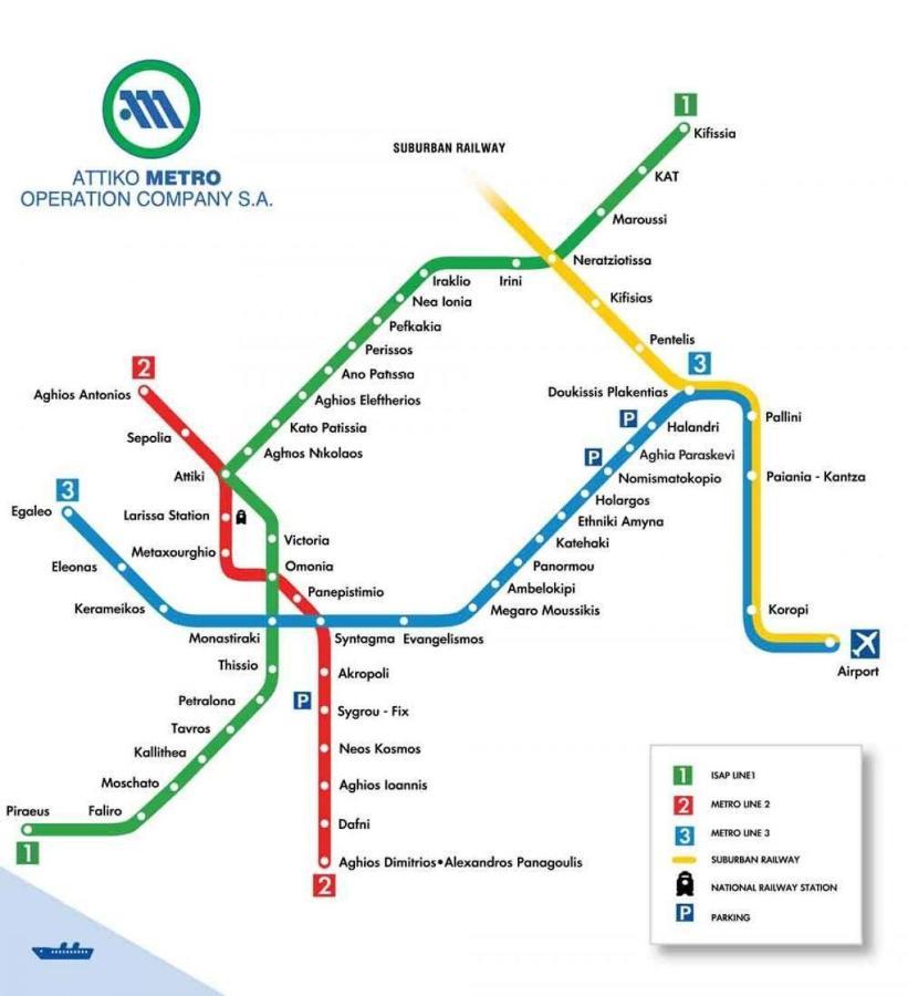 אתונה Metro Fix Cosy Apartment מראה חיצוני תמונה